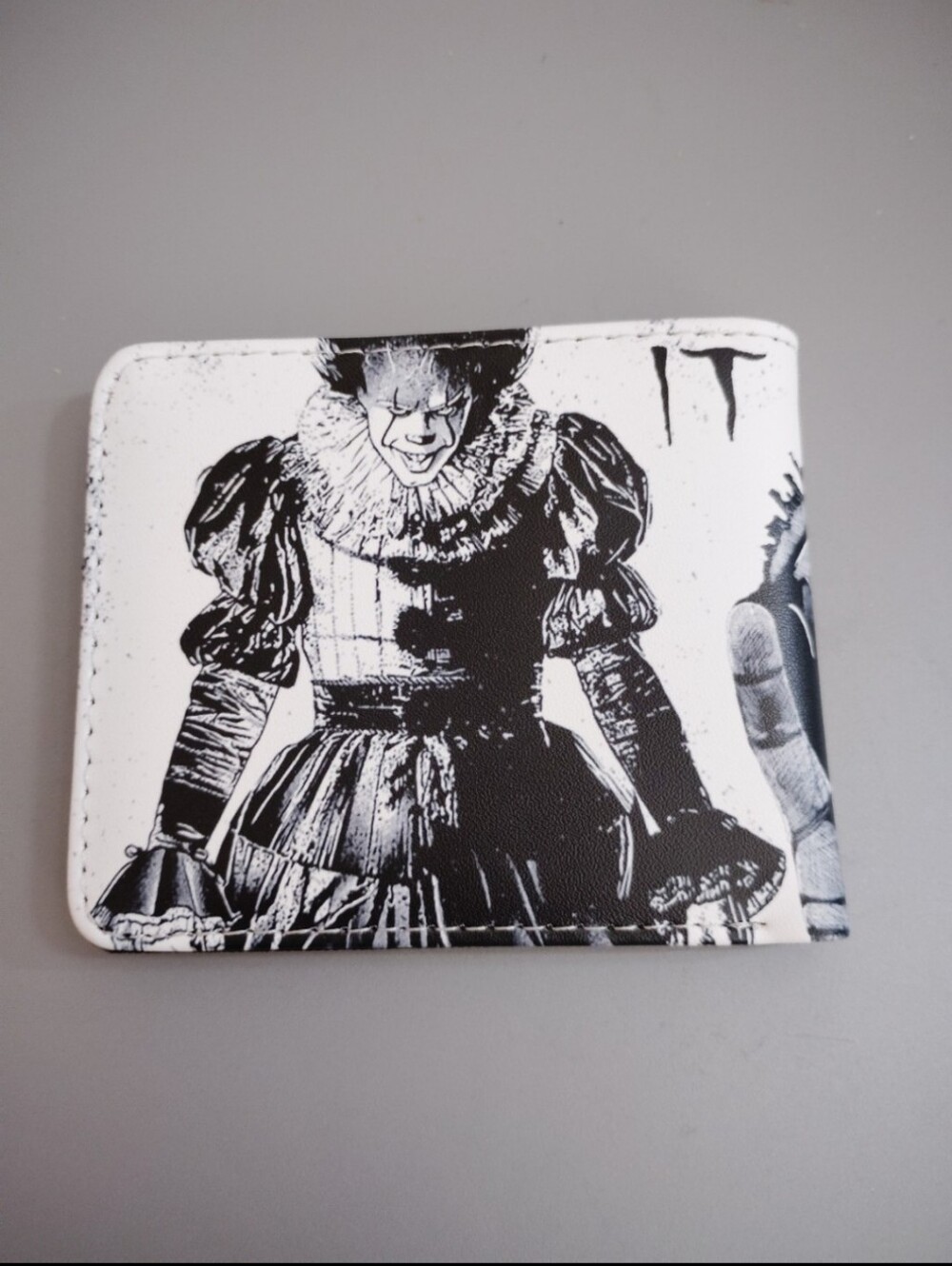 New it pennywise Halloween horror anime manga leather wallet